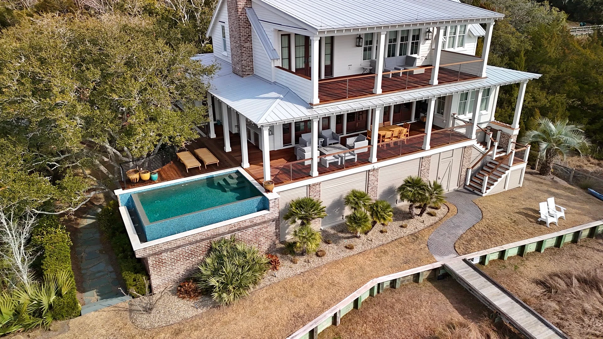 Deck & Furniture Restoration project in Old Village, Mount Pleasant, SC